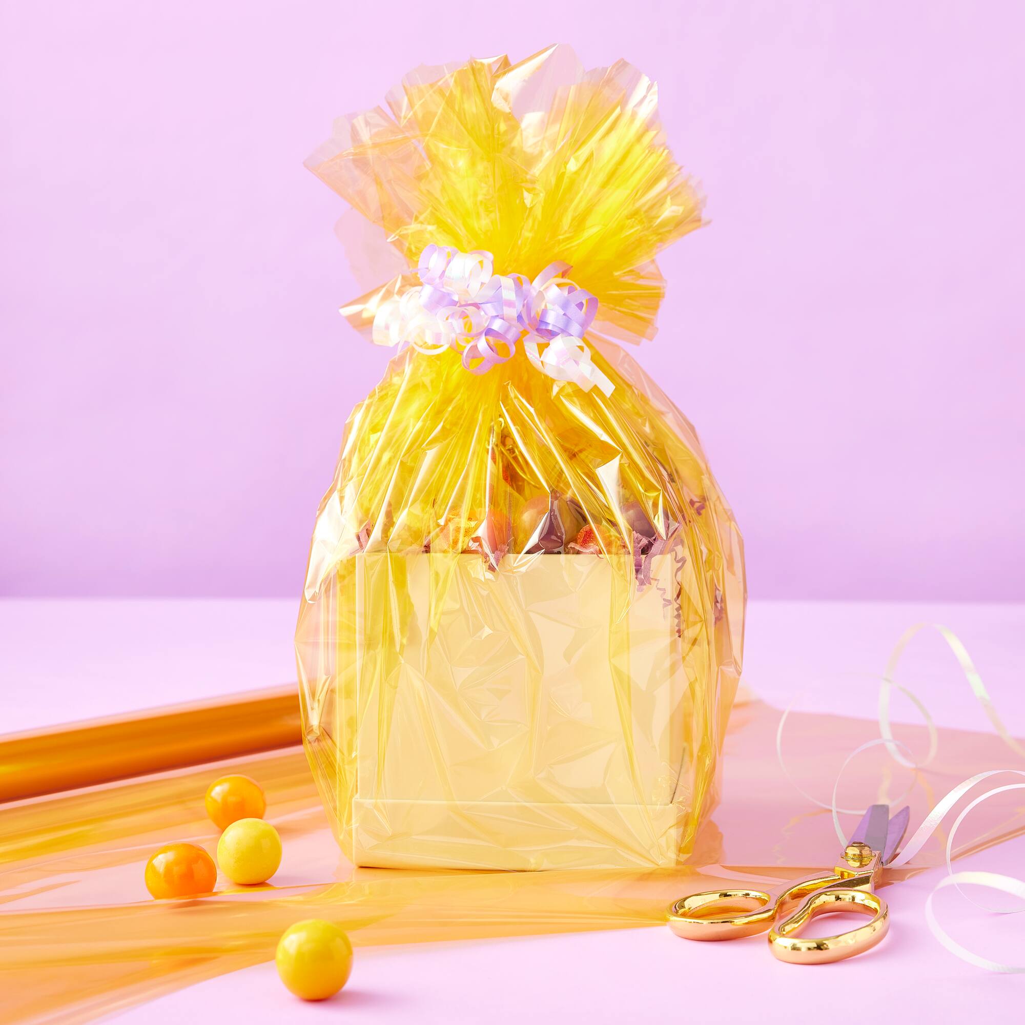 Transparent Packaging Wrap by Celebrate It